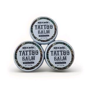 Kit 3 Tattoo Aftercare Butter Balm, Natural Tattoo Aftercare Cream, 1.76 oz
